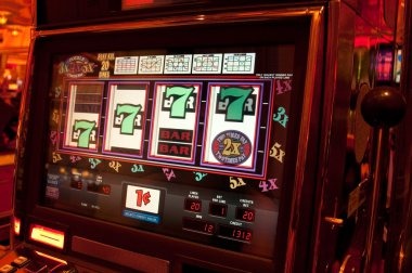 Baccarat game table with player and banker positions highlighted